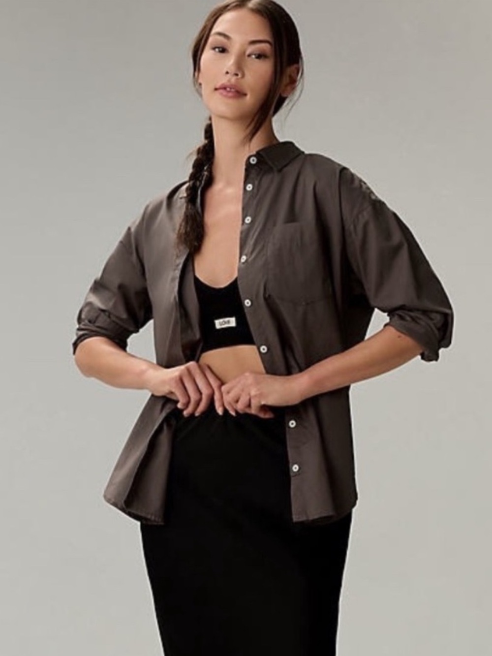 Anthropologie The Bennet Buttondown Shirt by Maeve - Picture 2 of 10